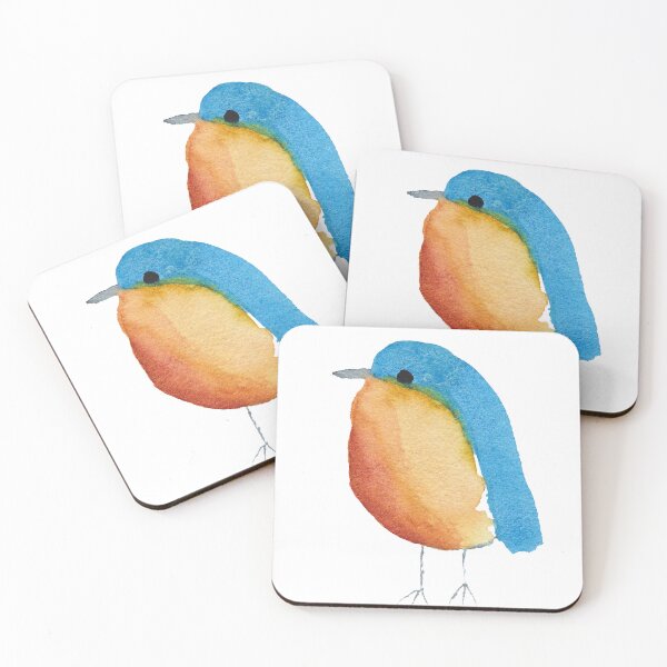 Item preview, Watercolor Blue Bird designed and sold by Kelly Vincent.