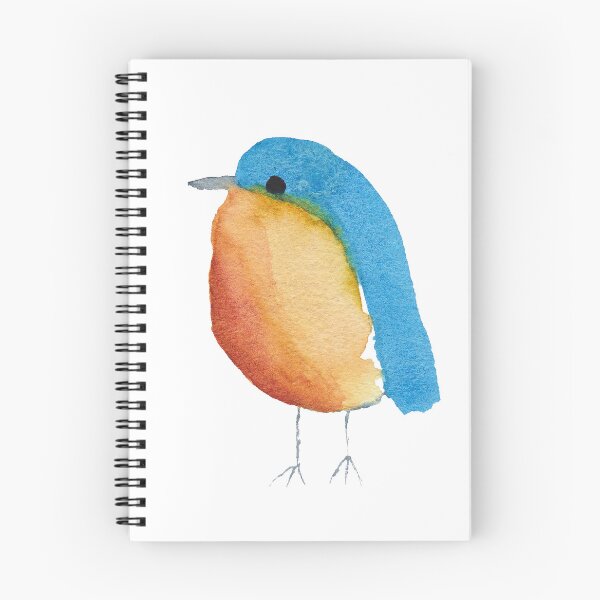 Item preview, Watercolor Blue Bird designed and sold by Kelly Vincent.
