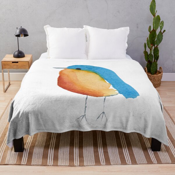 Item preview, Watercolor Blue Bird designed and sold by Kelly Vincent.