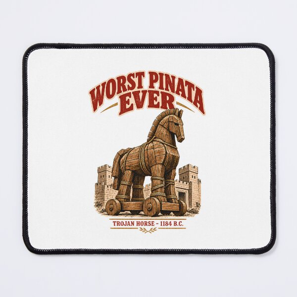 Item preview, Worst Pinata Ever - Funny Trojan Horse 1184 B.C. Meme designed and sold by Neurospicy Trolls.