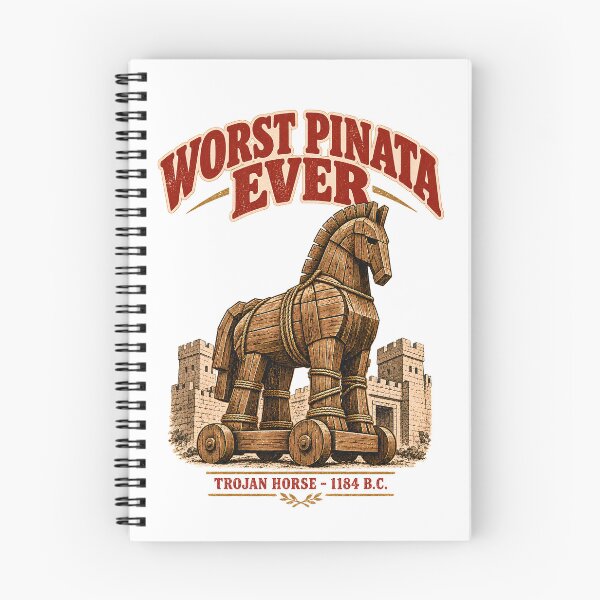 Item preview, Worst Pinata Ever - Funny Trojan Horse 1184 B.C. Meme designed and sold by Neurospicy Trolls.