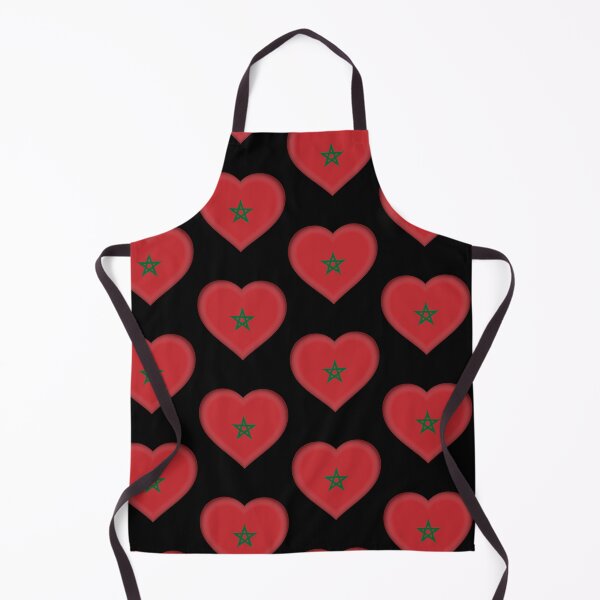 Item preview, Morocco Heart 3D Flag Morocco Love Design designed and sold by YAZ.
