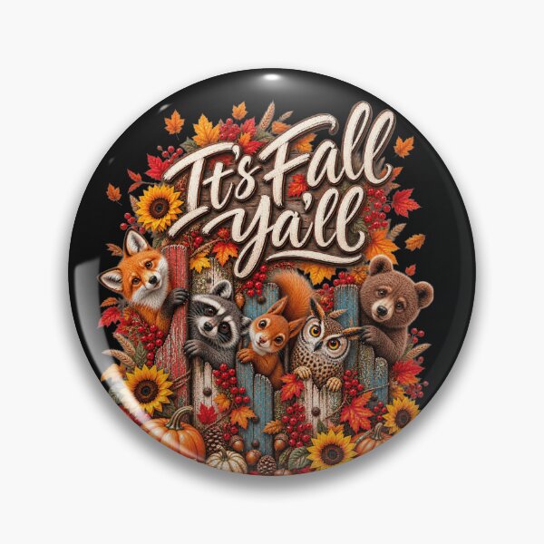 Item preview, It's Fall Y'all - Cute Woodland Autumn Graphic designed and sold by GEM STYLE.