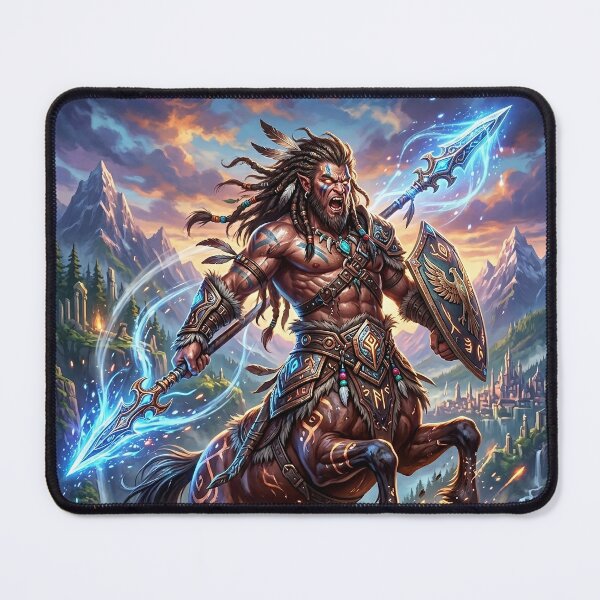 Item preview, Centaur Warrior - Epic Fantasy Art designed and sold by Lucid Dream Pixel.