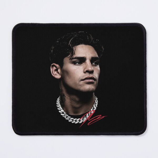 Item preview, Ryan Garcia Wearing Silver Chain Portrait designed and sold by yuckticke.