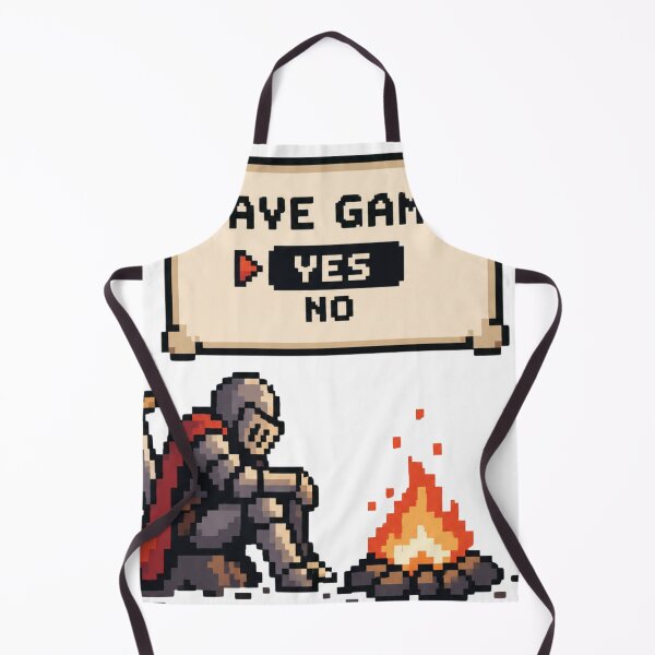 Item preview, Save Game? Medieval Knight Campfire - Pixel Art RPG designed and sold by ZirionEstudio.