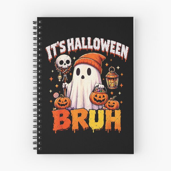 Item preview, Its Halloween Bruh Boo Ghost Pumpkin Costume Boys Kids Men designed and sold by Byhergawaa.