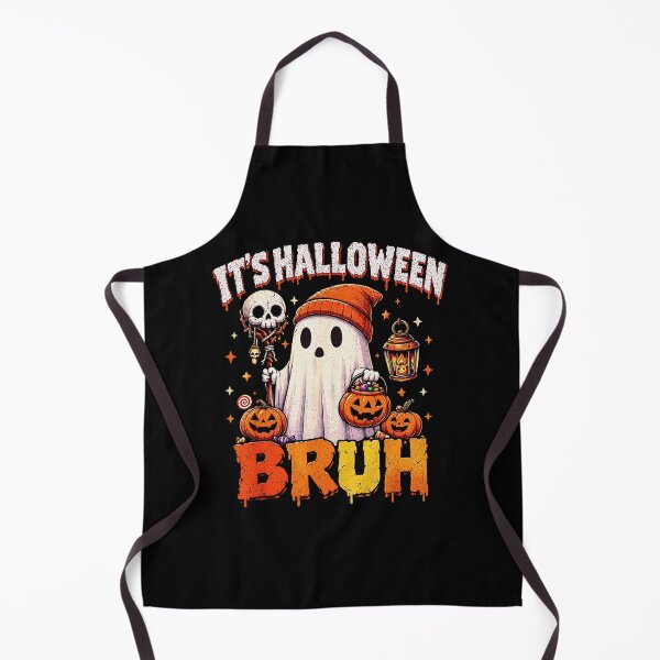 Item preview, Its Halloween Bruh Boo Ghost Pumpkin Costume Boys Kids Men designed and sold by Byhergawaa.