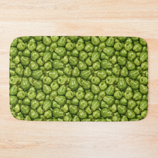Item preview, Green Pear Fruit Pattern designed and sold by KsaveraArt.