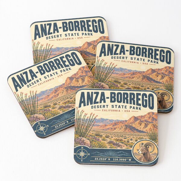 Item preview, Anza-Borrego Desert State Park – California Adventure designed and sold by naturalsurvival.