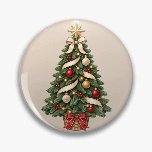 Item preview, Elegant Minimal Christmas Tree – Classic Holiday Decor designed and sold by HO•Designs.
