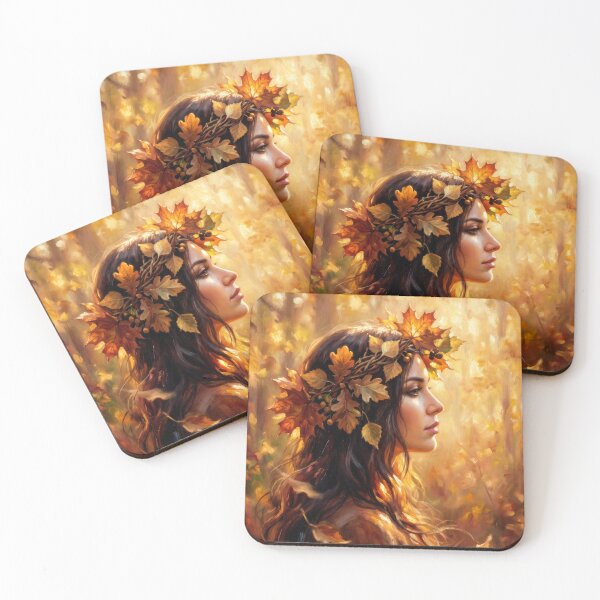 Item preview, Crown of Fall Leaves designed and sold by RedPeaStudio.