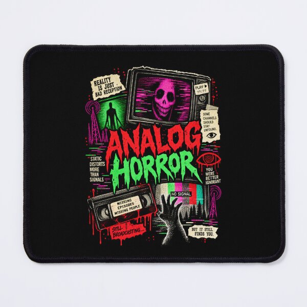Item preview, Analog Horror Static – Reality Is Just Bad Reception designed and sold by SidTastic .