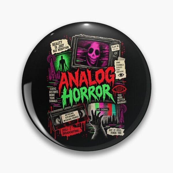 Item preview, Analog Horror Static – Reality Is Just Bad Reception designed and sold by SidTastic .