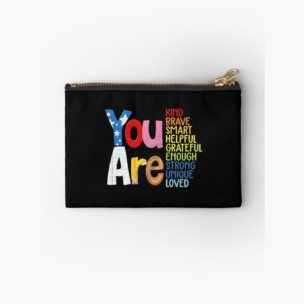 Item preview, You Are Kind Brave Smart Helpful Grateful Enough Strong Unique Loved designed and sold by yuckticke.
