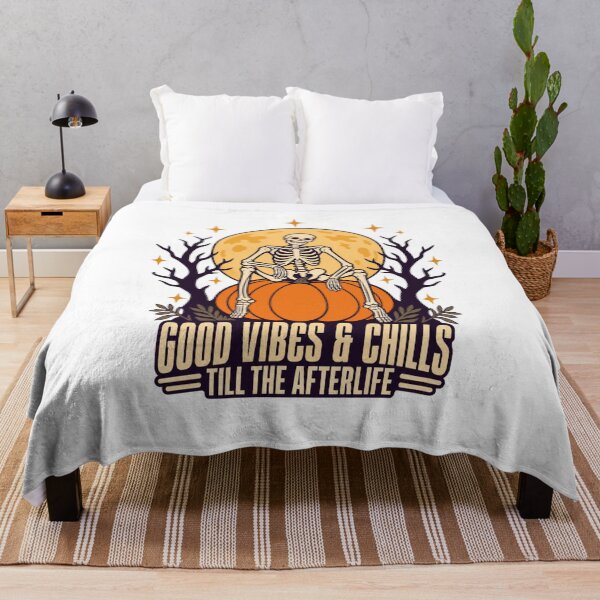 Item preview, Good Vibes and Chills Till The Afterlife designed and sold by LuveraxArt.