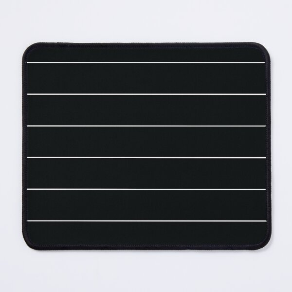 Item preview, Horizontal Pinstripe Pattern Black and White designed and sold by iCraftCafe.