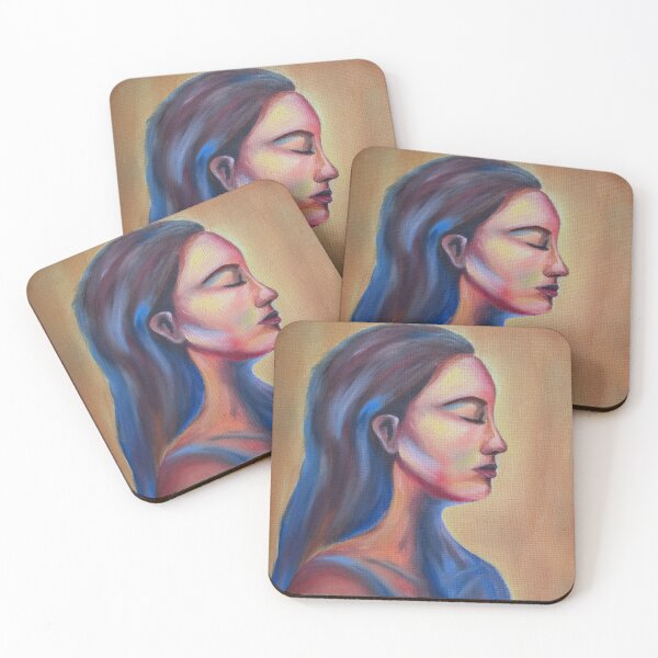 Item preview, Woman in Orange Light designed and sold by Lydia-Barber.