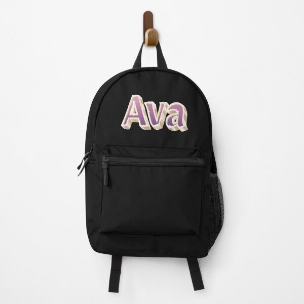 Item preview, Ava Name in Gold, Pink and Purple with a Glam Style designed and sold by AloraDawnEve.