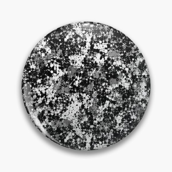 Item preview, Monochrome Noir Splatter Action Abstract Art designed and sold by THE SPLATTERED HAUS BY SAGE BANKS.