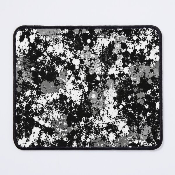 Item preview, Monochrome Noir Splatter Action Abstract Art designed and sold by THE SPLATTERED HAUS BY SAGE BANKS.