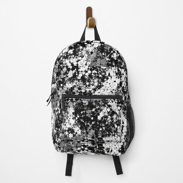 Item preview, Monochrome Noir Splatter Action Abstract Art designed and sold by THE SPLATTERED HAUS BY SAGE BANKS.