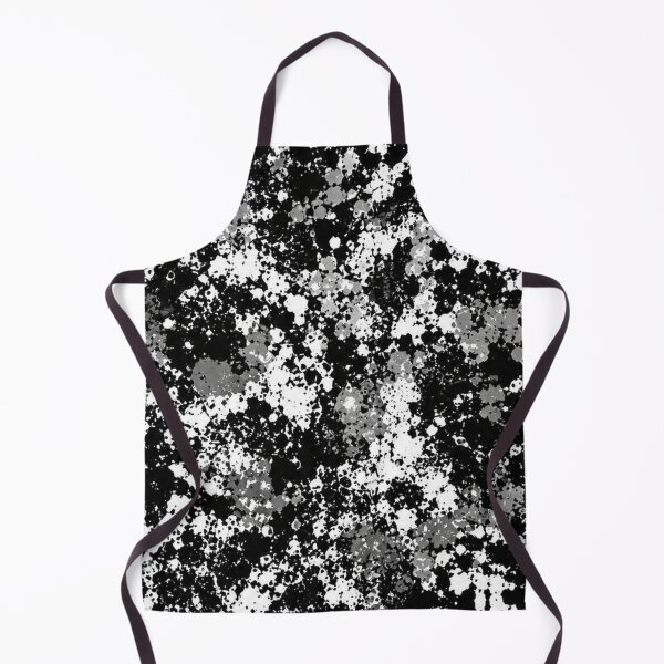 Item preview, Monochrome Noir Splatter Action Abstract Art designed and sold by THE SPLATTERED HAUS BY SAGE BANKS.