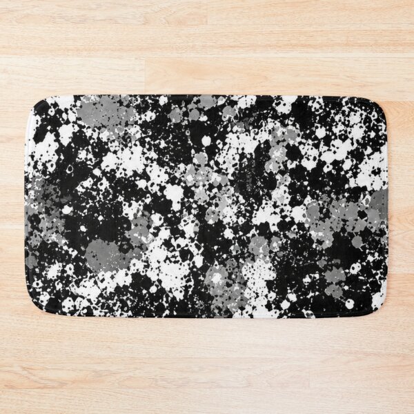 Item preview, Monochrome Noir Splatter Action Abstract Art designed and sold by THE SPLATTERED HAUS BY SAGE BANKS.