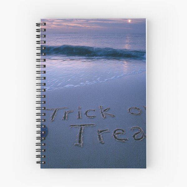 Item preview, Trick Or Treat Sand Inscription With Witch Hat Under Twilight Moon designed and sold by chase-thewave.