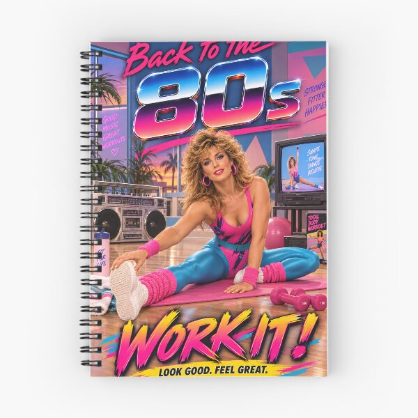 Item preview, Back to The 80's: Work It! Keep Fit designed and sold by Moviebuff91.