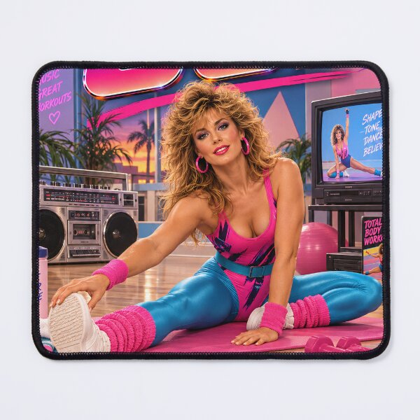 Item preview, Back to The 80's: Work It! Keep Fit designed and sold by Moviebuff91.