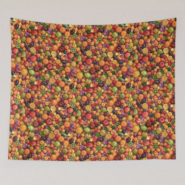 Item preview, Tutti Frutti Colorful Fruit Pattern designed and sold by KsaveraArt.