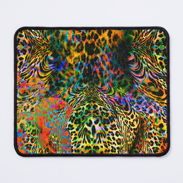Item preview, WILD INSTINCT – Psychedelic Animal Print | Maximalist Experimental Art | Colorful Leopard Pattern designed and sold by angelinarfl.