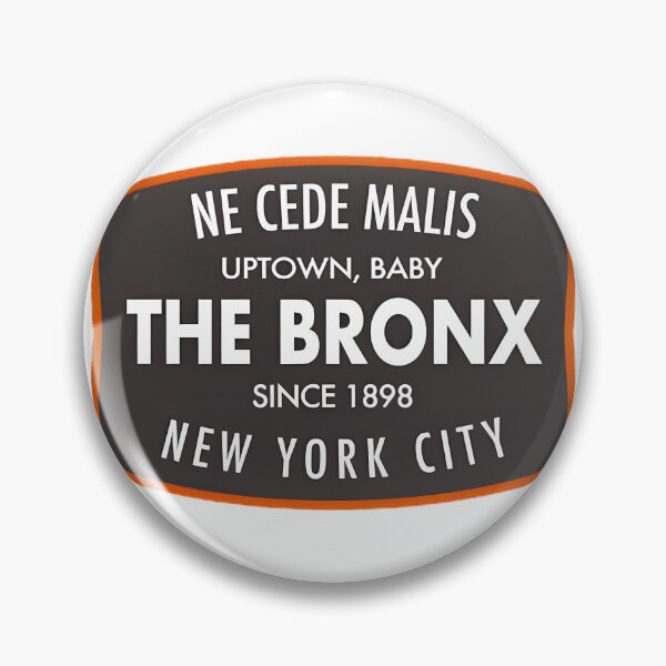 Item preview, The Bronx Patch Vintage Style Urban Neighborhood Design designed and sold by Trilerion.