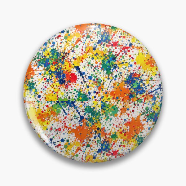 Item preview, Vibrant Spectrum Splatter Action Abstract Art designed and sold by THE SPLATTERED HAUS BY SAGE BANKS.