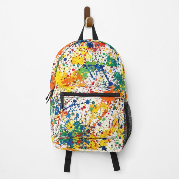 Item preview, Vibrant Spectrum Splatter Action Abstract Art designed and sold by THE SPLATTERED HAUS BY SAGE BANKS.