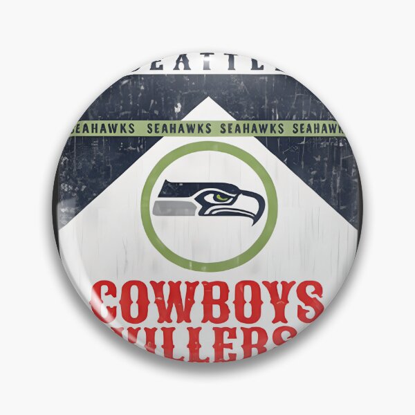 Item preview, Cowboys vs Seahawks Football Rivalry Graphic Design designed and sold by The-Chieftain.