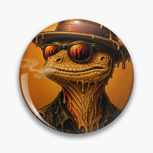Item preview, Smokin Lizard Studio Avatar – Warm Desert Melt Mascot designed and sold by kevnmel1964.