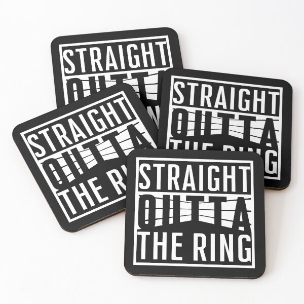 Item preview, Straight Outta The Ring Boxing Ropes Boxing MMA Wrestling Fighter designed and sold by HYPNK.