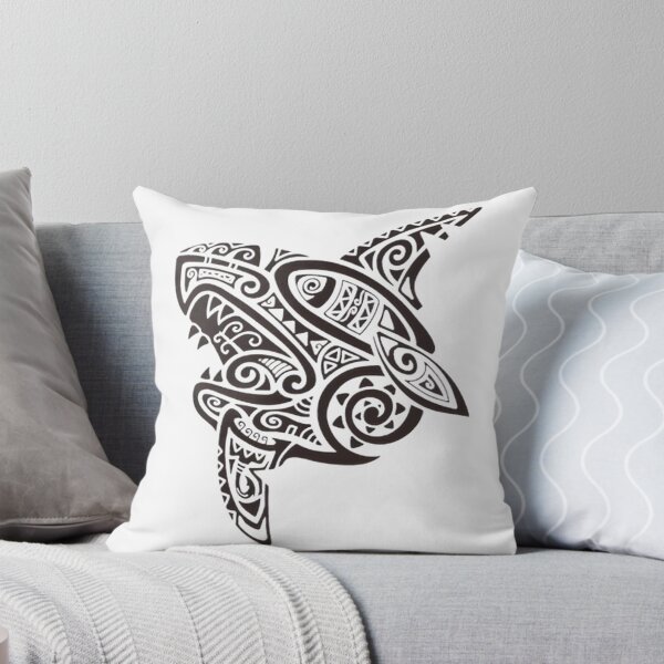 Item preview, Tribal Half Shark Artistic Design with Bold Patterns designed and sold by Irenekioko.