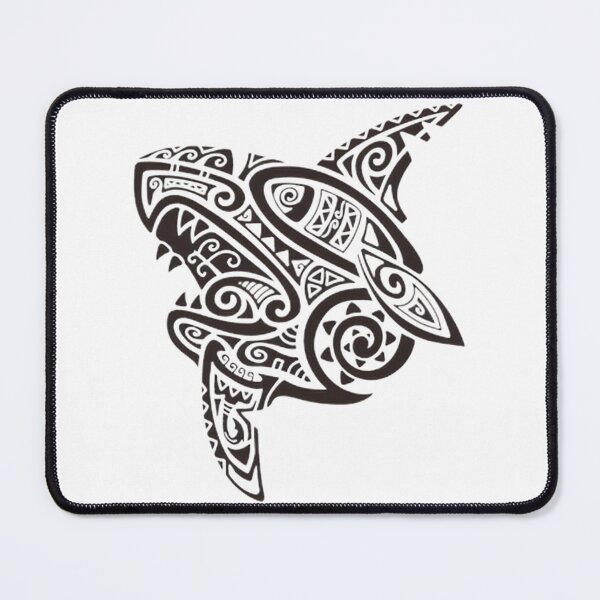 Item preview, Tribal Half Shark Artistic Design with Bold Patterns designed and sold by Irenekioko.