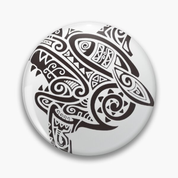 Item preview, Tribal Half Shark Artistic Design with Bold Patterns designed and sold by Irenekioko.