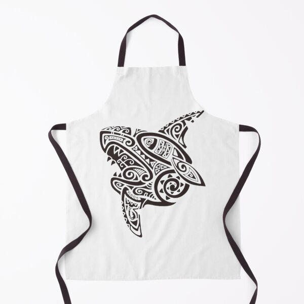 Item preview, Tribal Half Shark Artistic Design with Bold Patterns designed and sold by Irenekioko.