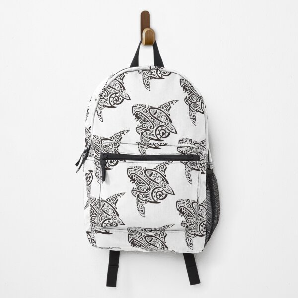 Item preview, Tribal Half Shark Artistic Design with Bold Patterns designed and sold by Irenekioko.