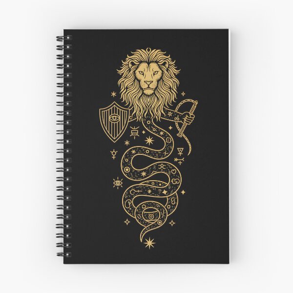 Item preview, Abraxas Lion Serpent Occult Sigil Design designed and sold by NeoArcanaShop.