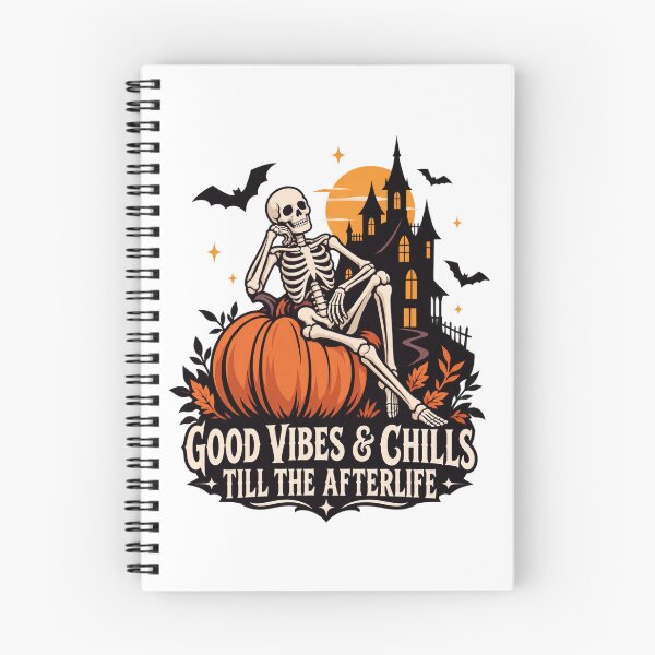 Item preview, Good Vibes and Chills Till The Afterlife designed and sold by LuveraxArt.