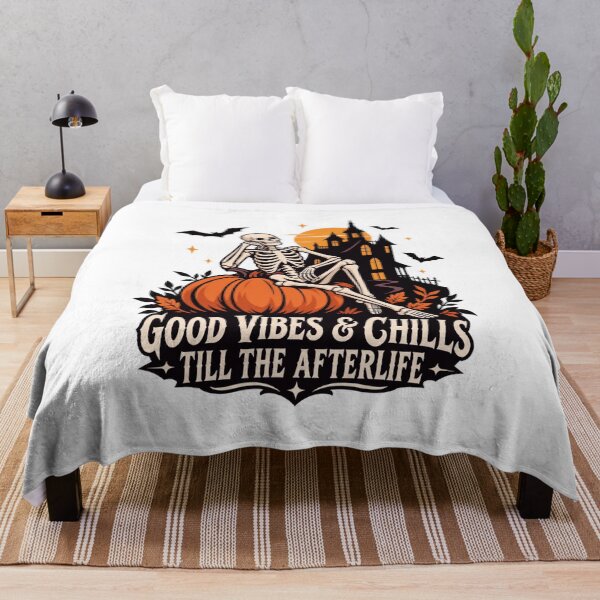 Item preview, Good Vibes and Chills Till The Afterlife designed and sold by LuveraxArt.