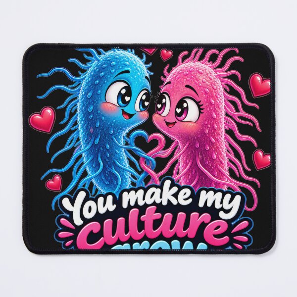 Item preview, You Make My Culture Grow Cute Bacteria Pun designed and sold by Surviving Monday Club.