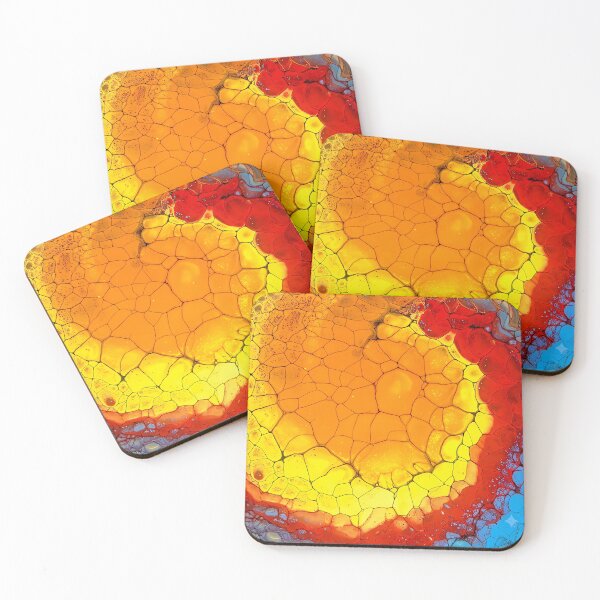 Item preview, Solar Flare Fluid Abstract designed and sold by LnJ STUDIO 1307.
