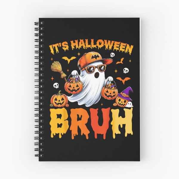 Item preview, Its Halloween Bruh Boo Ghost Pumpkin Costume Boys Kids Men designed and sold by Byhergawaa.